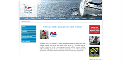 Desktop Screenshot of islandyachtclub.org.uk